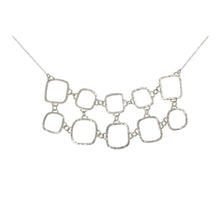 Load image into Gallery viewer, Square Hammered Necklace