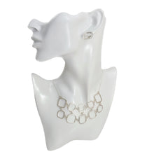 Load image into Gallery viewer, Square Hammered Necklace