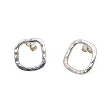 Load image into Gallery viewer, Square Hammered Necklace