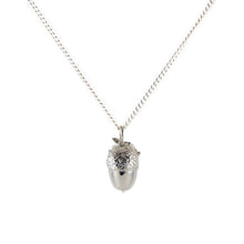 Load image into Gallery viewer, Solid Silver Acorn Pendant