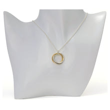 Load image into Gallery viewer, Russian Ring Pendant - 9ct Gold/Sterling Silver