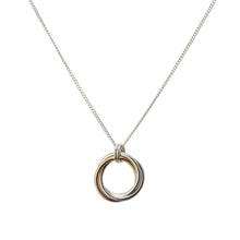 Load image into Gallery viewer, Russian Ring Pendant - 9ct Gold/Sterling Silver