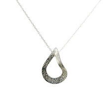 Load image into Gallery viewer, Artful Teardrop Twist Pendant