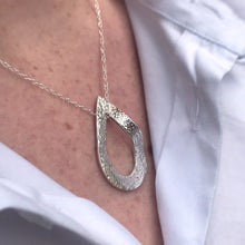 Load image into Gallery viewer, Artful Teardrop Twist Pendant