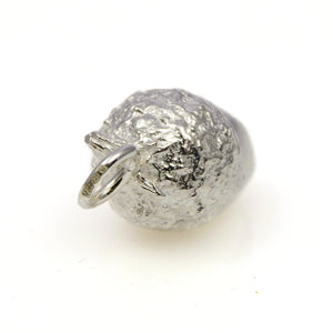 Solid Silver Acorn Pendant