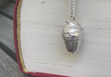 Load image into Gallery viewer, Solid Silver Acorn Pendant
