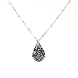 Artful Teardrop Pendant